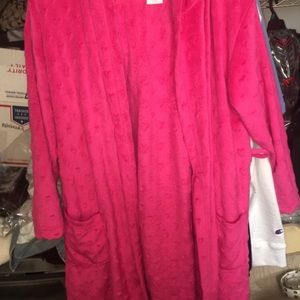 Girls Pink Robe